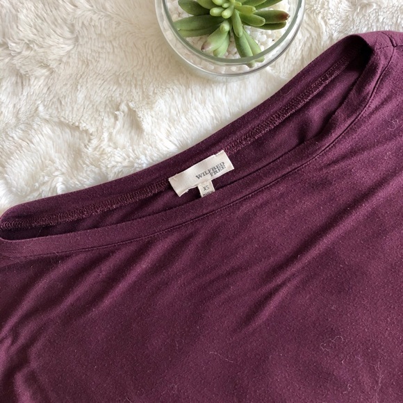 Wilfred Plum 3/4 Sleeve Top 🍇 - Picture 4 of 5